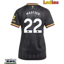 Aston Villa Ian Maatsen #22 Replica Away Shirt Ladies 2026-27 Short Sleeve